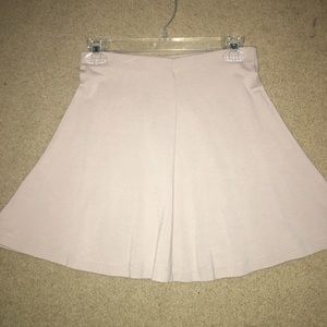 CUTE TAN SKATER SKIRT